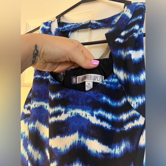 Jennifer Lopez formal midi dress size 10 - Picture 2 of 4